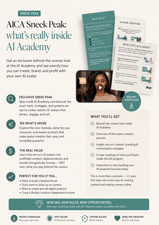 AICA Sneak Peek: What's Really Inside the AI Academy